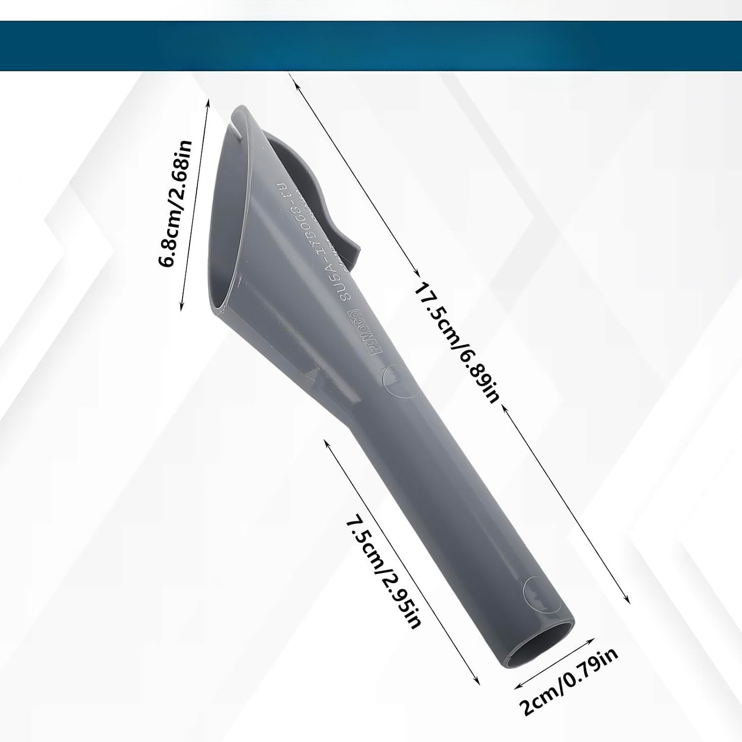 Blearen Capless Gas Tank Funnel, Fuel Funnel for Automotive Use 8U5A-17B068-EB | Fuel Funnels for Gas, Fuel Tank Accessories Compatible with Ford 1782177 1833948 2050651