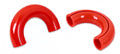 Blearen Tow Hook Covers Fits for Ford F150 2004-2026,for F150 Accessories, Red | Tow Hook Cover Fit for select Ford F150,Bronco Base/Big Bend/Outer Banks 2021-2026;For Toyota Tundra 2017-2021