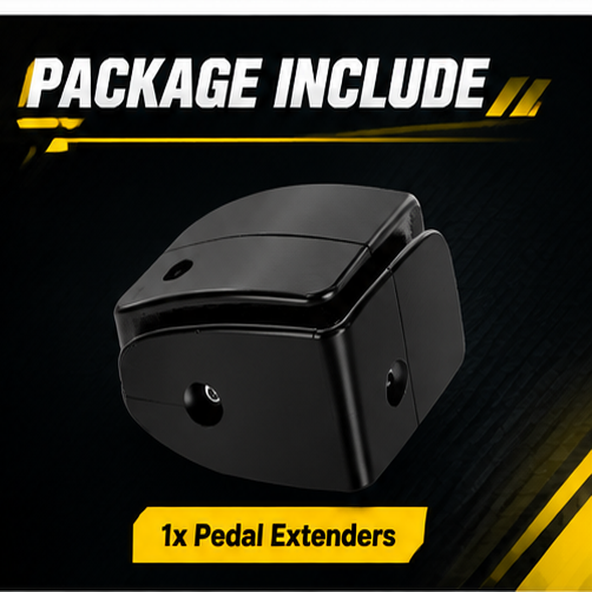 Blearen Pedal Extenders, 1.5in Clutch Pedal Pad Extender with Wrench Replacement for 1994-2025 with Manual Transmission