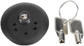 Blearen Locking Gas Cap, Replacement Fuel Tank Cap BU5Z-9C268-B with 2 Keys, ABS Plastic Cover for Vehicles (2015-2023)