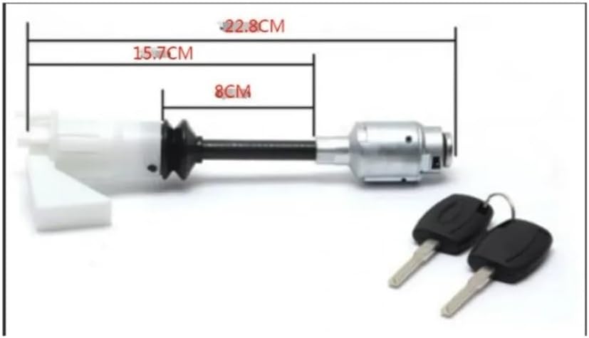 Blearen Bonnet Hood Lock Cylinder Repair Kit for MK2 2004-2012 2003-2007 Catch Latch Short Rod