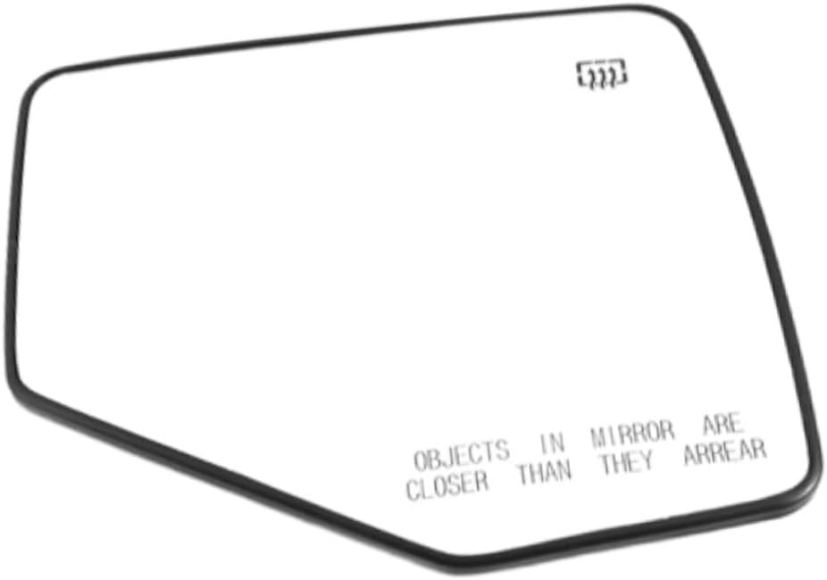 Blearen  Side Mirror Glass Heated with Back Plate Right Passenger Side, 6L2Z17K707A White Glass, Fit for 2006-2010 Explorer, 2006-2011 Ranger, Fit for Mountaineer, Rearview Power Heated Mirror Glass