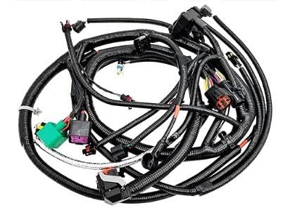 Blearen 5C3Z-12B637-BA 6.0L Powerstroke Engine Wiring Harness | Fits for Ford F250 F350 F450 F550 2005-2007, 5C3Z12B637BA, 6.0L Diesel Engine