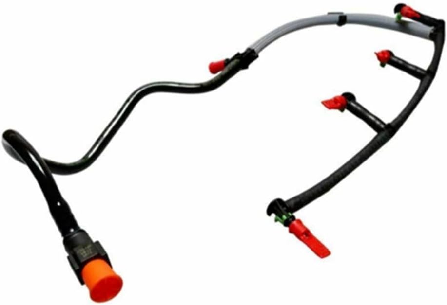 Blearen Fuel Overflow Leak Off Pipe,For Ford,For Ranger,For Mazda BT50 2011+ Replaces 1756563 BB3Q9K022AG Black ABS Replacement Hose