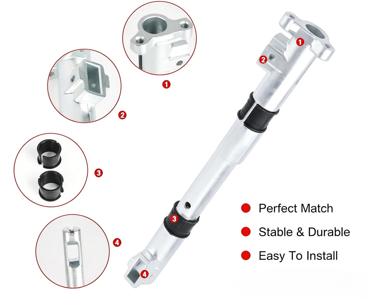 Blearen Automatic Transmission Steering Column Shift Tube with Plunger & Bushing Assembly 905-102 Compatible with Ford E150 E250 E350 F150 F250 F350 F450 F550 Excursion Expedition Explorer Ranger 1995-2011