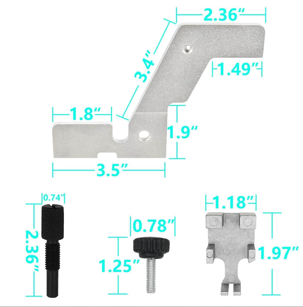 Blearen Engine Timing Tool Kit for Ford 2.0L 2.3L,Replace 303-507, 303-1521 & 303-1565