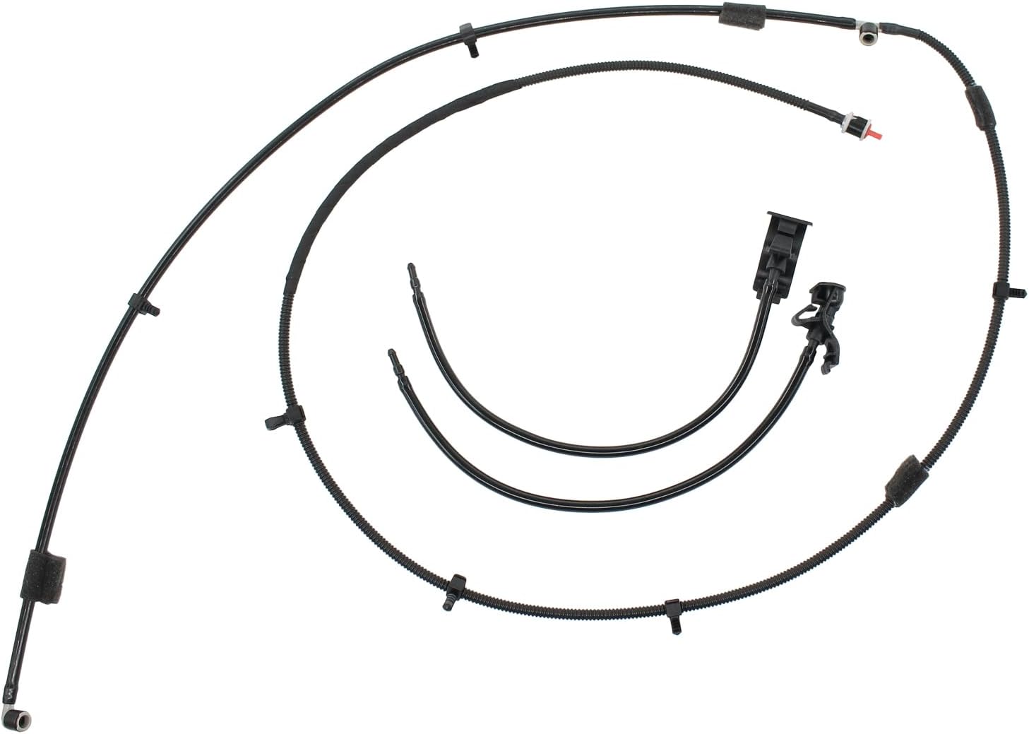 Blearen Windshield Washer Upper Hose and Wiper Washer Nozzle Sprayer Jets for Ford | for Ford Explorer 2011-2015