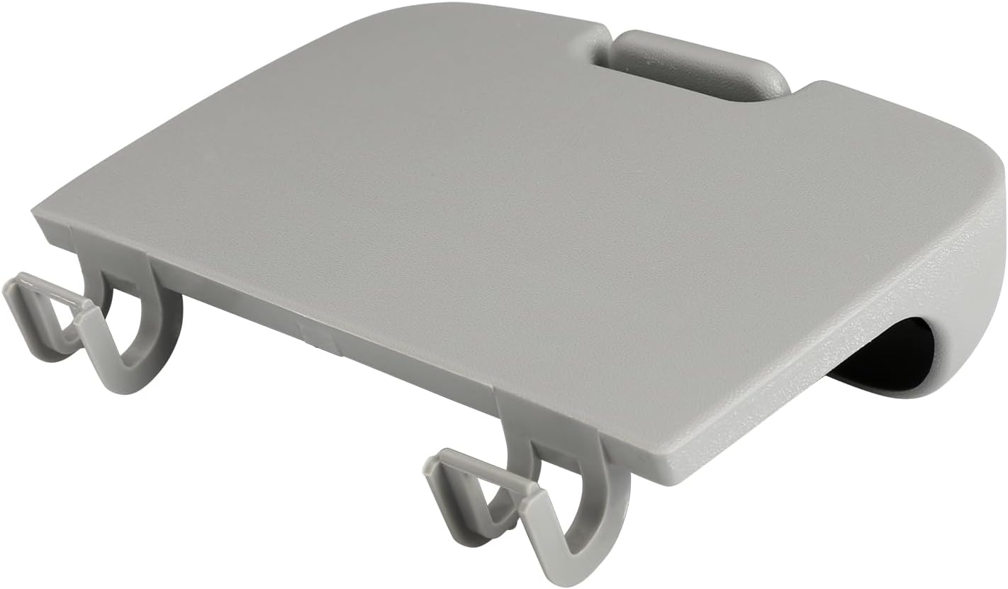 Blearen  Overhead Console Sunglasses Holder Bin Door | Compatible with Ford Super Duty F250 F350 F450 F550 Truck | Replaces 2C3Z7811586BAB Roof Sunglass Storage Box Lid (Light Flint Grey)