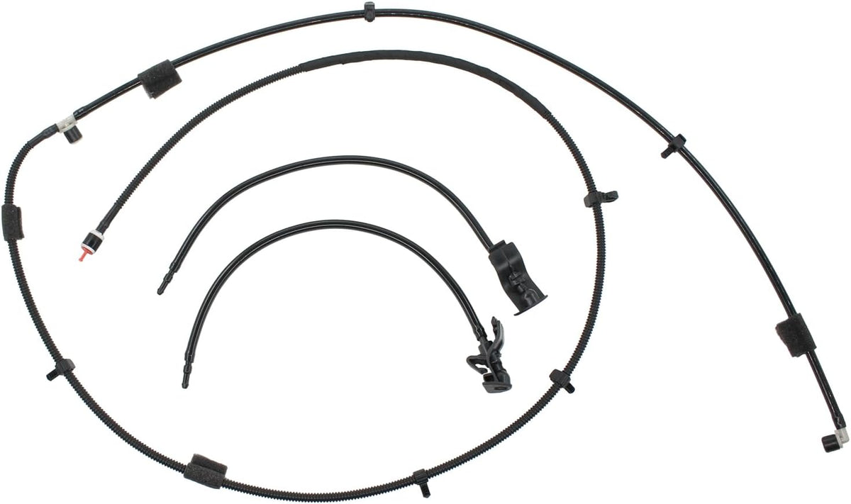 Blearen Windshield Washer Upper Hose and Wiper Washer Nozzle Sprayer Jets for Ford | for Ford Explorer 2011-2015