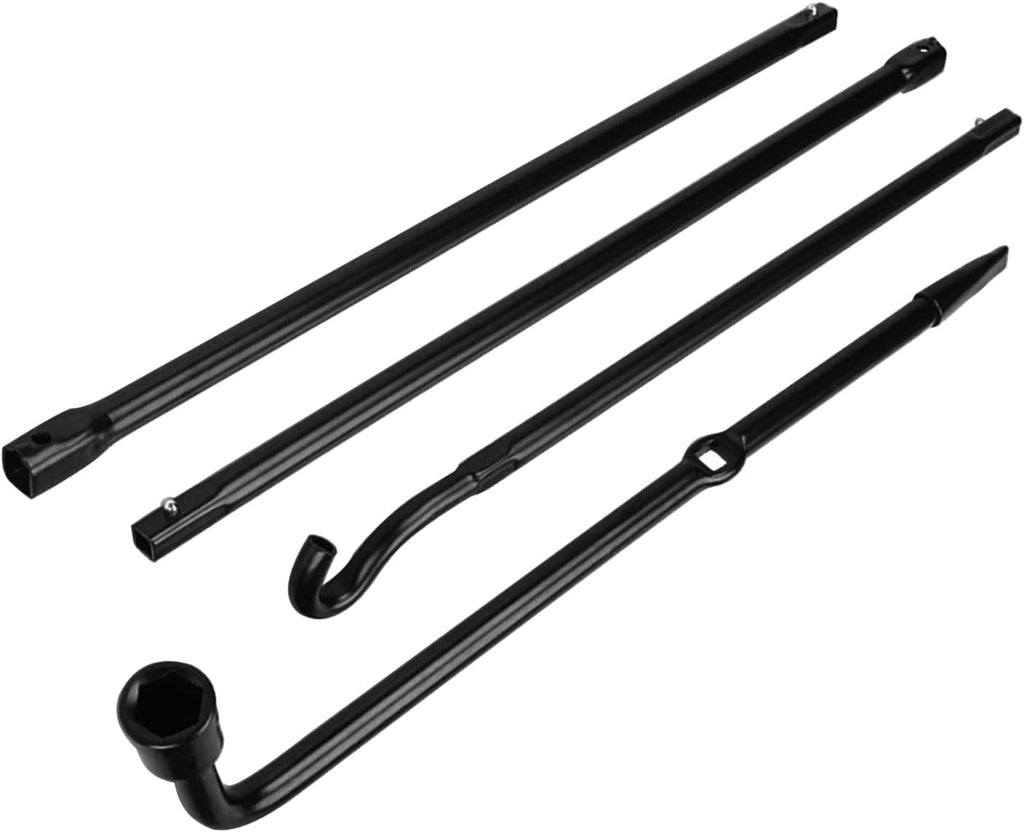 Blearen Spare Tire Tool Set Kit Wrench Fit for 2004-2018 F150 Ford F-150 | Spare Tire Lug Wrench Extension Jack Tool Kit Set Pickup Truck Carrying Bag (with no Jack) BL3Z17081B AL3Z17032A BL3Z17A024A