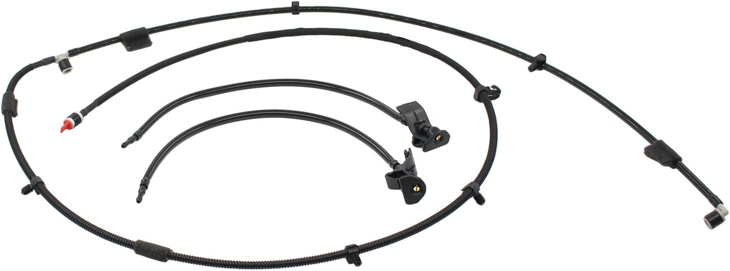 Blearen Windshield Washer Upper Hose and Wiper Washer Nozzle Sprayer Jets for Ford | for Ford Explorer 2011-2015