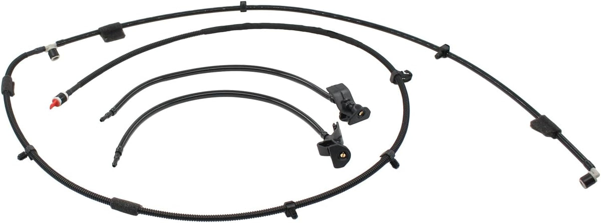 Blearen Windshield Washer Upper Hose and Wiper Washer Nozzle Sprayer Jets for Ford | for Ford Explorer 2011-2015