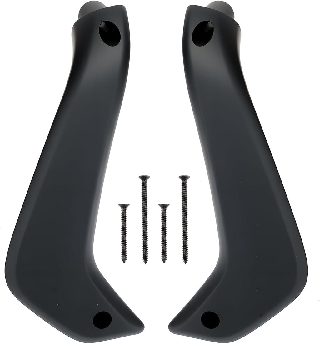 Blearen Interior Door Pull Armrest Pair, Compatible with 2011-2020 Ford Fiesta | (Manual Window only), Inner Front Left Driver & Right Passenger Side Door Handle Repair Kit, OE# D2BB-A23943, G2BZ-5823943-JA