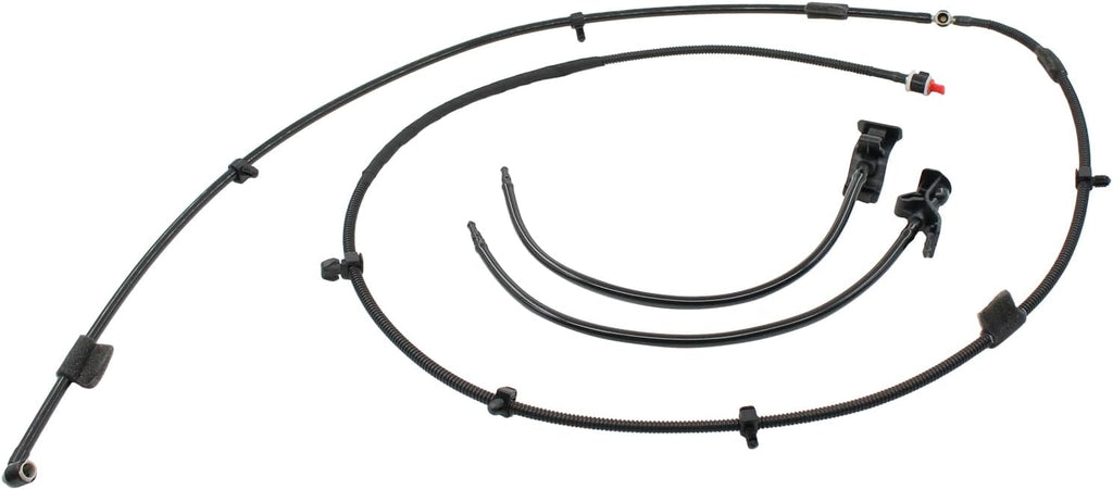 Blearen Windshield Washer Upper Hose and Wiper Washer Nozzle Sprayer Jets for Ford | for Ford Explorer 2011-2015