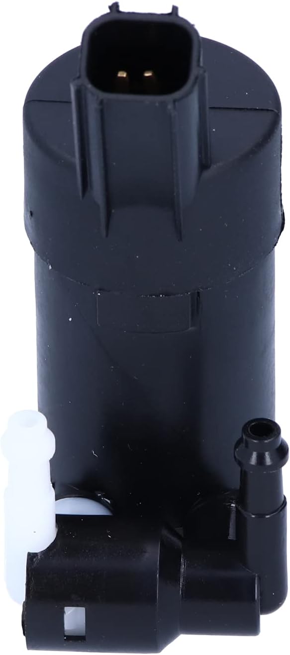 Blearen   Windscreen Washer 2 Outlets Windshield Washer Pump Motor 1355124 Replacement Fit for ford
