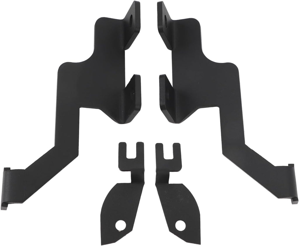 Blearen Hood LED Light Mount Brackets Steel Pillar Pod Light Mounts 612590737497 No Drill Hood Hinge Installation for SVT 2010 2014 Left Right Side