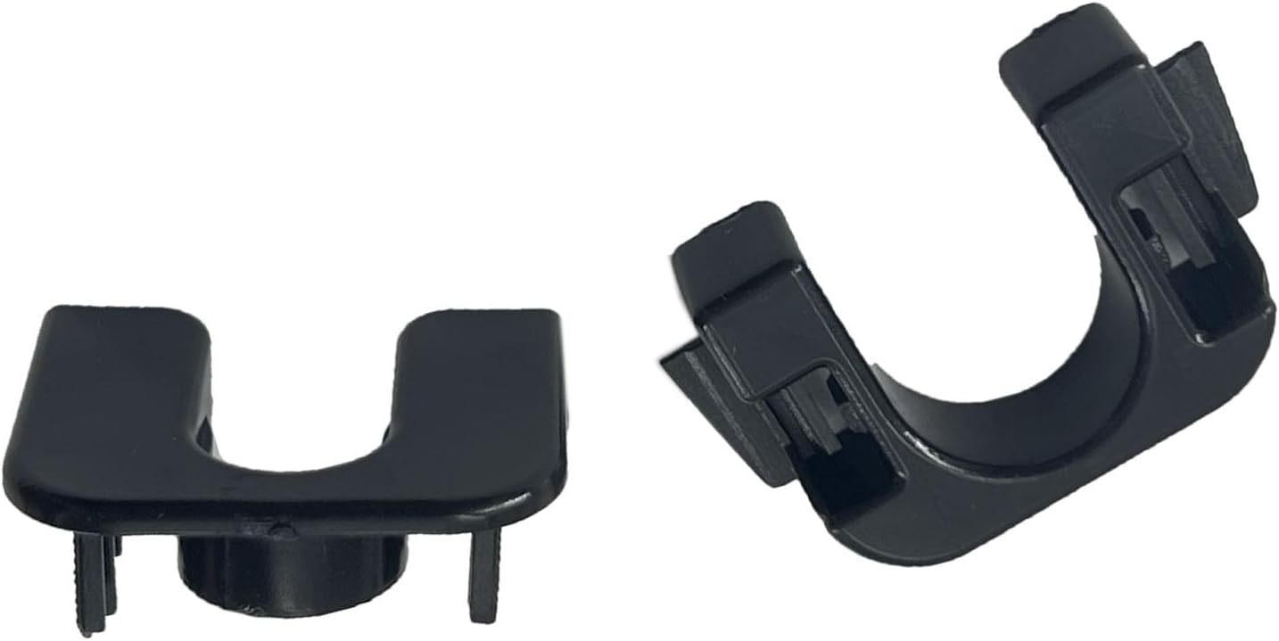 Blearen 015532109E, 1Pair, Rear Parcel Shelf, Pivot Hinge Clip, Compatible with MK7 MK8 Fiesta Focus Mondeo, 1539663, 8A61-46698-AA, 8A6146698AA