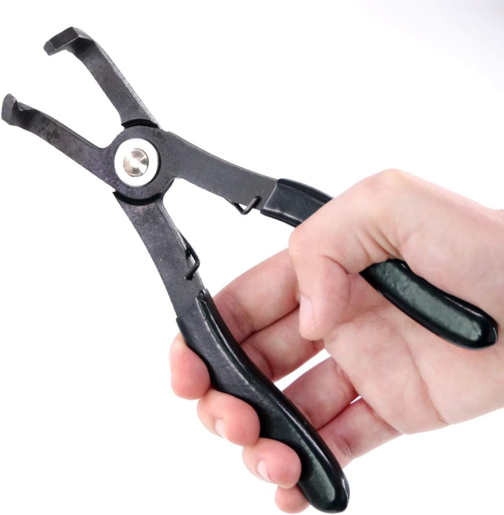 Blearen Swpeet 80 Degree Push Pin Removal Pliers Tool, Easily Removes Push Pin Fasteners Prevents Damage to Trim and 80 Degree Angle Allows