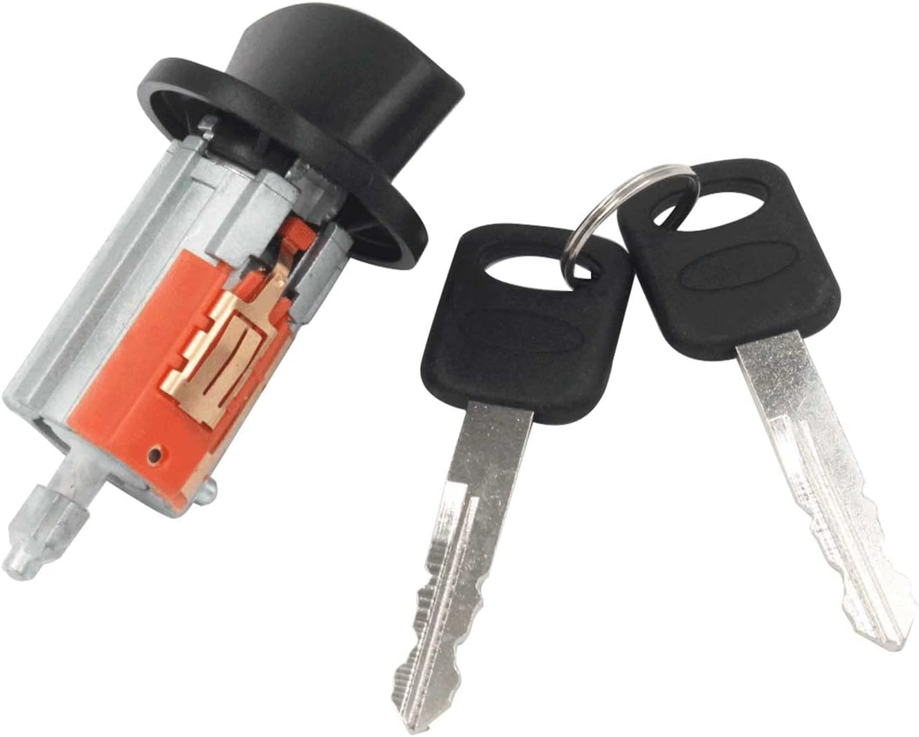 Blearen Ignition Switch Lock Cylinder Fits 1997-2020 Ford for Econoline E150 E250 E350 | No Chip, Replace# LC6177 + 703369 X 4 + 597638 X 2, Door Lock Cylinder