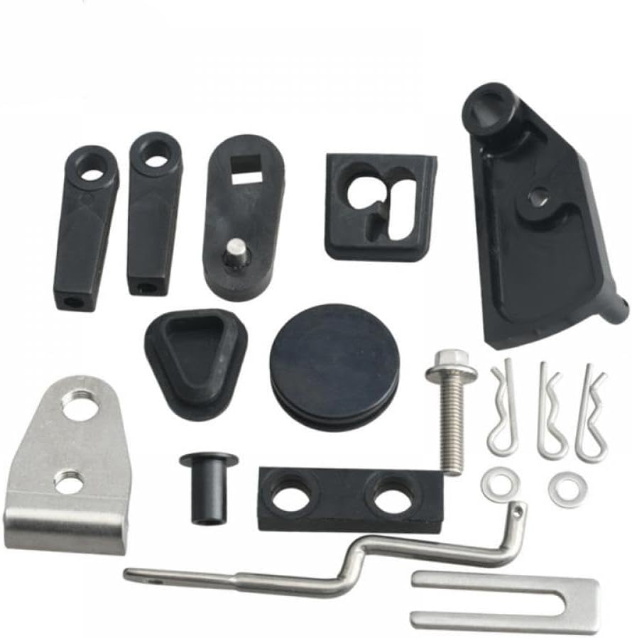 BLEAREN Remote Control Kit Compatible With F9.9 F15 Boat Motors And HDX F15 F20 Engine Accessories 66M-48501 66M-48501-00