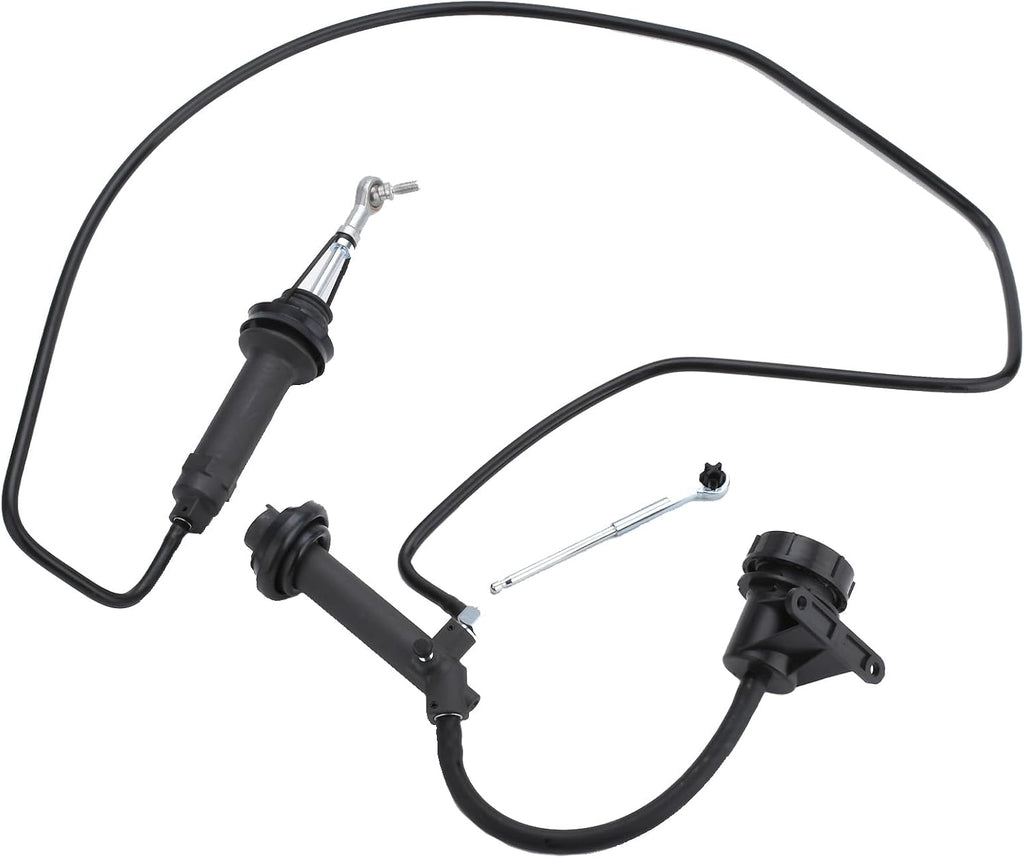Blearen CC649051 Clutch Master and Slave Cylinder Assembly Compatible with 2002-2015 Ford F650 F750