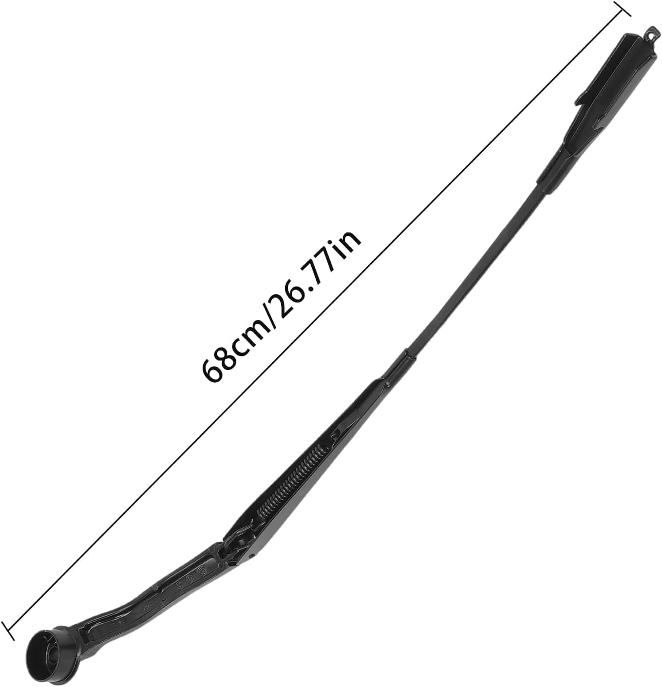 Blearen 43513 Front Left Driver Side Windshield Wiper Arm Compatible with For-d Escape 2013-2019 Replace CJ5Z17527A CJ5Z17527B