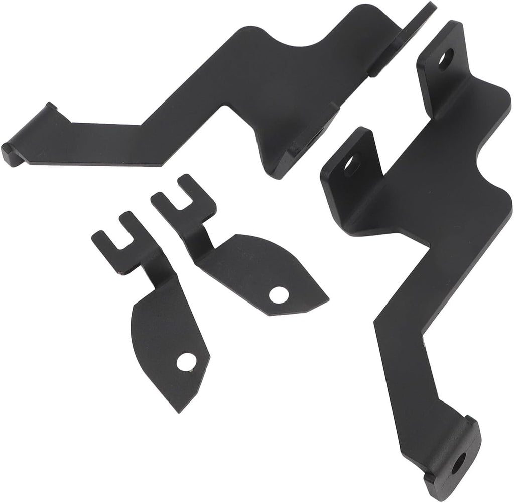 Blearen Hood LED Light Mount Brackets Steel Pillar Pod Light Mounts 612590737497 No Drill Hood Hinge Installation for SVT 2010 2014 Left Right Side