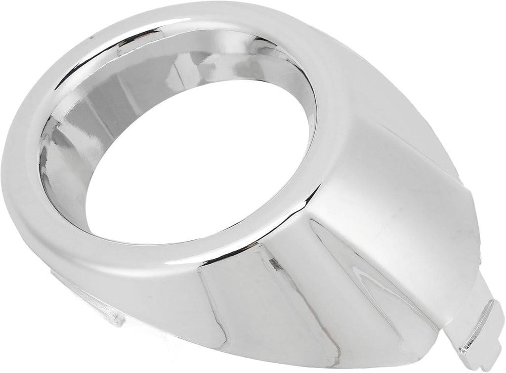 Blearen Front Fog Light Trim, ABS Chrome Scratch Safe High Toughness Fog Light Cover Trim, Compatible with Fiesta MK7 2008 to 2012 (Left)