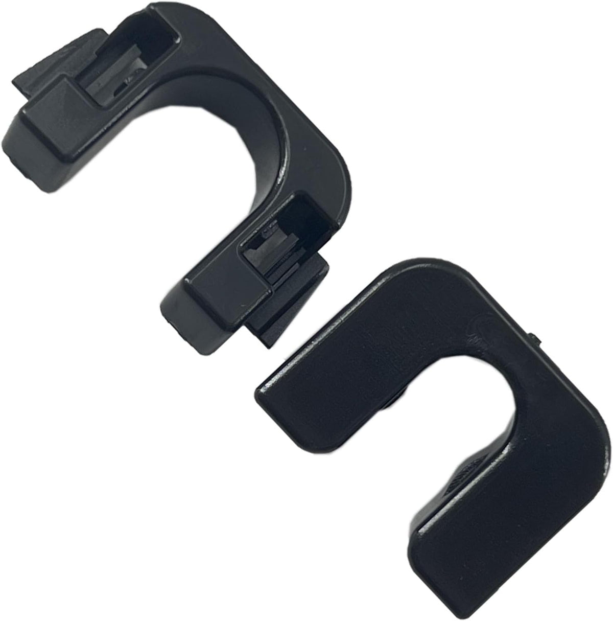 Blearen 015532109E, 1Pair, Rear Parcel Shelf, Pivot Hinge Clip, Compatible with MK7 MK8 Fiesta Focus Mondeo, 1539663, 8A61-46698-AA, 8A6146698AA