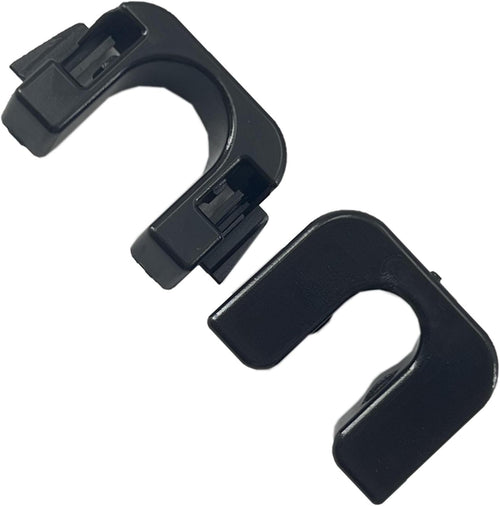 Blearen 015532109E, 1Pair, Rear Parcel Shelf, Pivot Hinge Clip, Compatible with MK7 MK8 Fiesta Focus Mondeo, 1539663, 8A61-46698-AA, 8A6146698AA