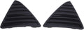 Blearen generic 1 Pair Front Bumper Lower Grille Insert Frame Trim 1718737 Sport Look Shockproof Replacement for MK3 2011-2015