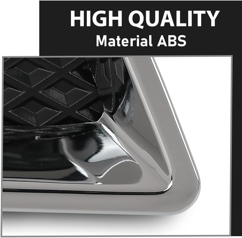 Blearen LQI Headlight Trim Molding Moulding Black Front Right Passenger Side Compatible with Ford Escape S SE Titanium 2013-2016, Fit Escape SEL 2013, Sport Utility 4-Door CJ5Z13008D, DV45-8228-AA