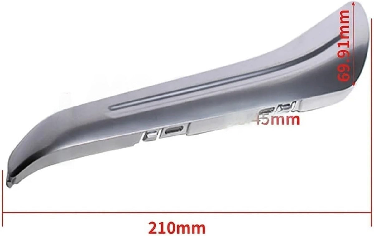Blearen Compatible For Ford Galaxy MK3 S-MAX WA6 ARMREST FRONT DOOR HANDLE COVER INSERT BEZEL 6M21-U24184-BBSMDM 1475333 1475334 6M21-U24185(Right)