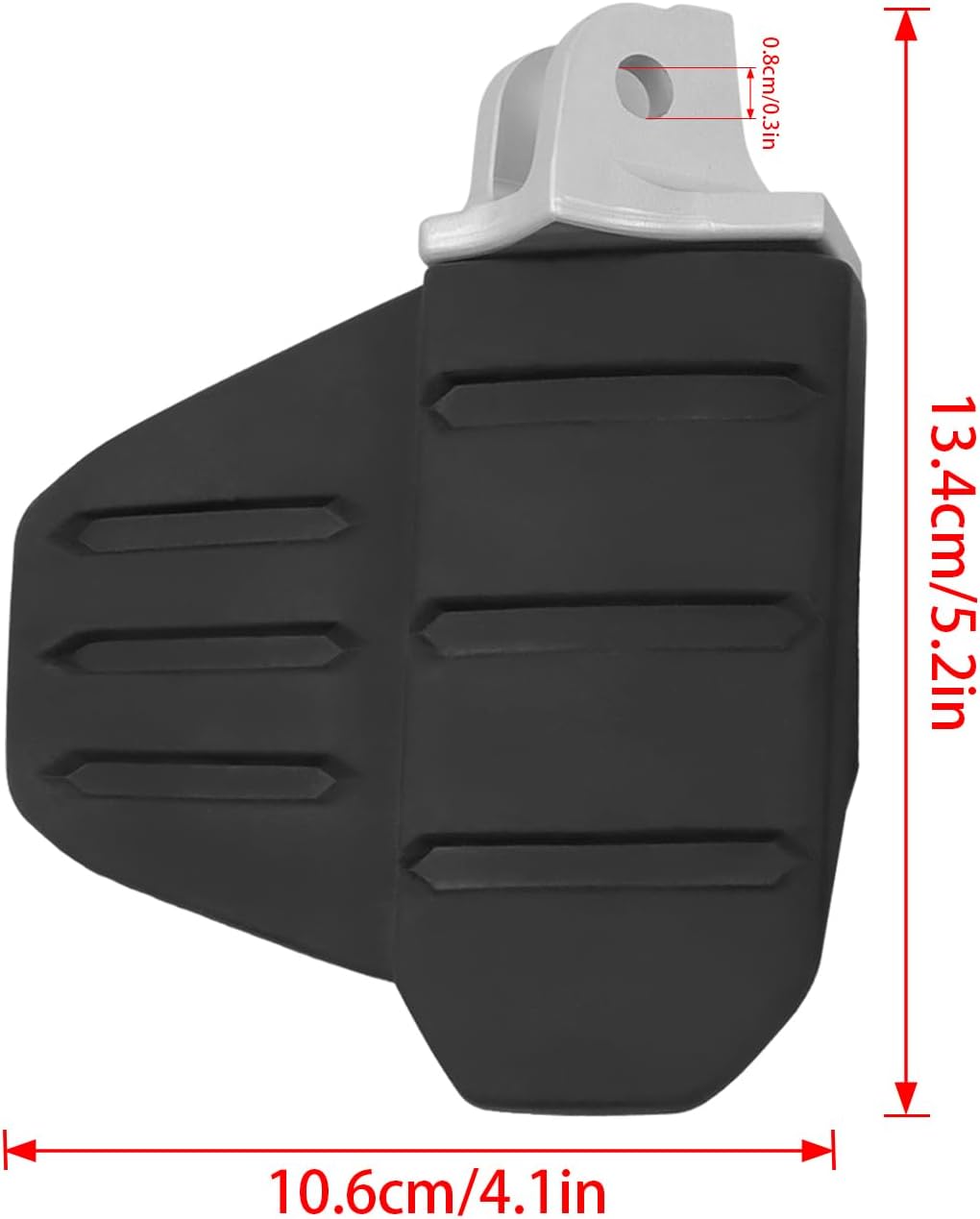Blearen Motorcycle Front Footpeg Rider Peg Footrest Replacement fit Honda GoldWing GL1800 Tour DCT 2018-2026 Driver Front Footboards Floorboard