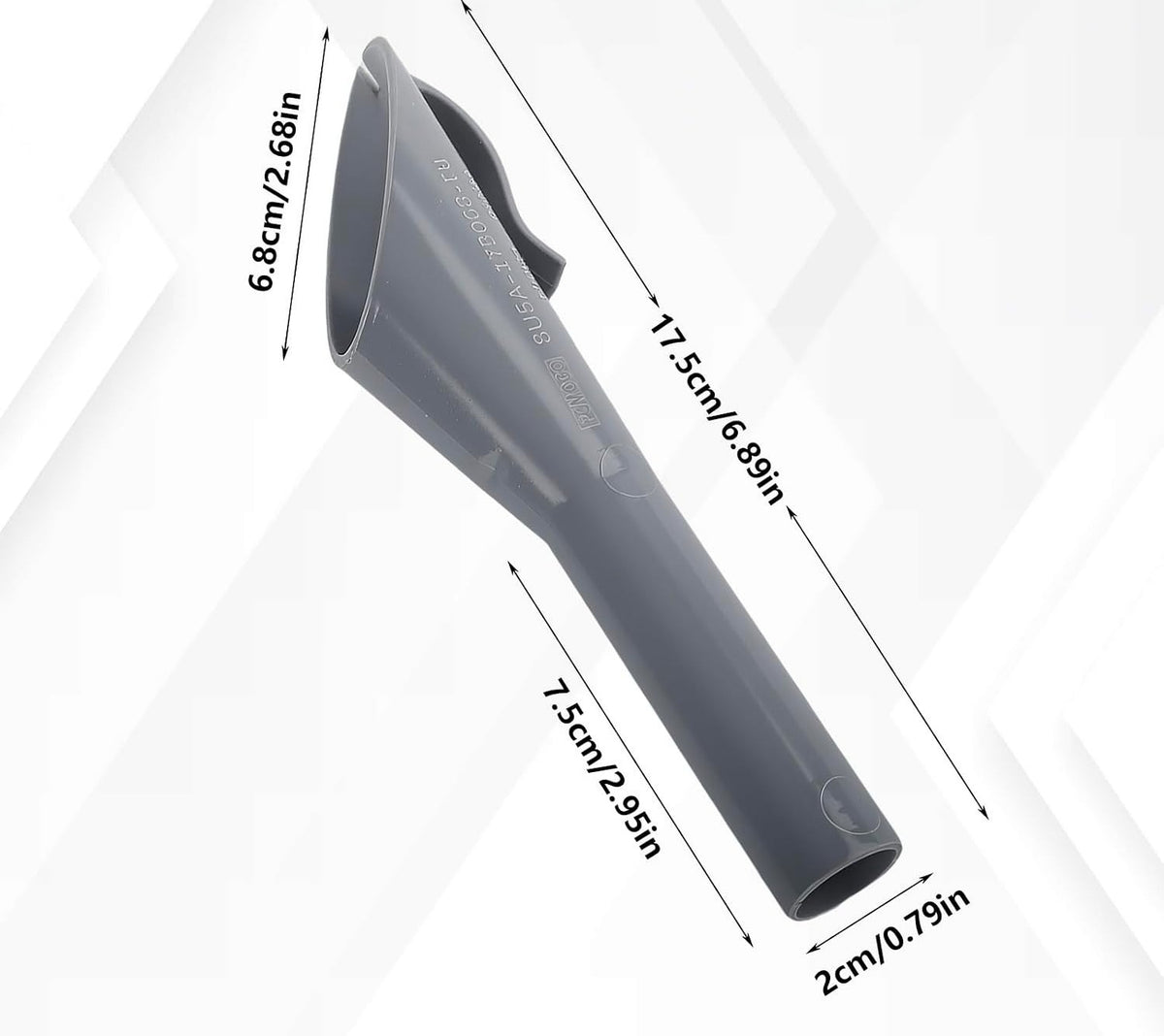 Blearen Capless Gas Tank Funnel, Fuel Funnel for Automotive Use 8U5A-17B068-EB | Fuel Funnels for Gas, Fuel Tank Accessories Compatible with Ford 1782177 1833948 2050651