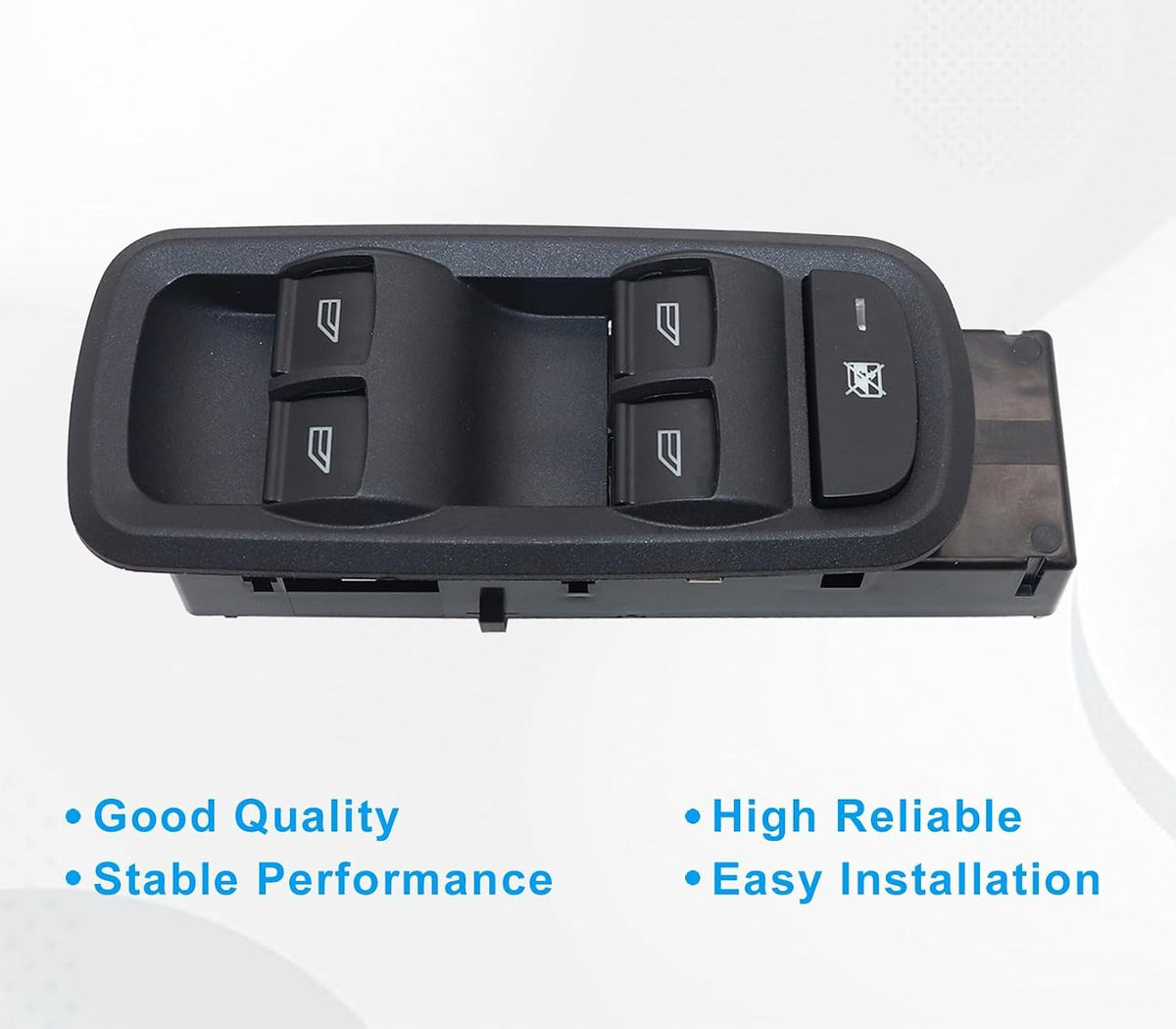 Blearen Power Window Switch for Ford Fiesta 2014-2019, Replace# D2BT-14A132-AA