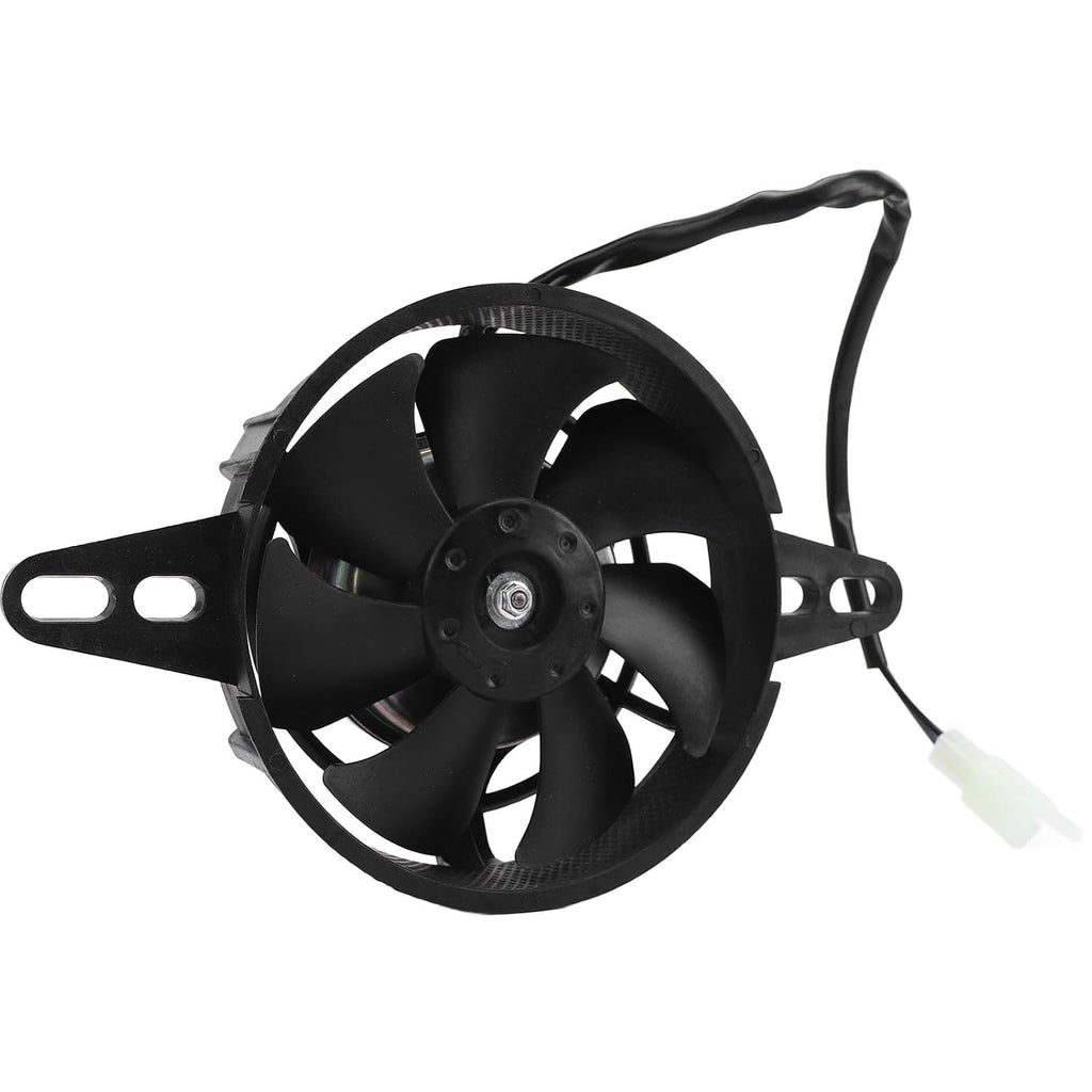 Blearen Motorcycle Cooling Fan Efficient 4.72 Inch UTV Radiator Cooler Fan for Quad ATV GoKart Pit Bike