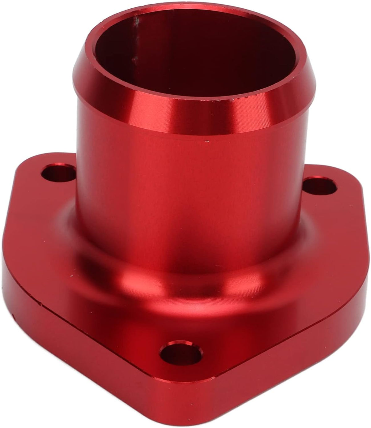 Blearen Thermostat Housing 6061‑for Billet Aluminum Alloy g Engine Thermostat Housing Replacement,Other Accessories for 7.3L 1999‑2003(Red)
