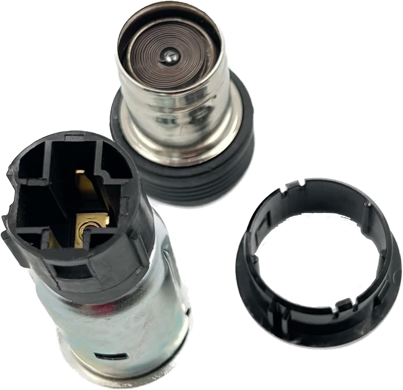 Blearen Car Power Outlet Socket Cigarette Lighter Socket Power Plug Cigarette Lighter Power Outlet Socket XC3Z-15055-AA 98AG-15052-AB Compatible with Focus 2005-2010