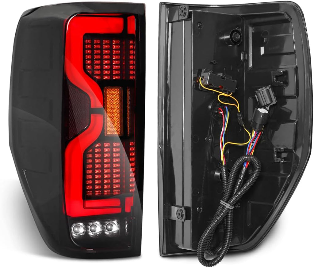 Blearen LED Tail Lights For Ford Ranger 2012-2018 Rear Taillight Assembly with Turn Signal DRL Reverse Pickup Brake Light