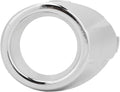 Blearen Front Fog Light Trim, ABS Chrome Scratch Safe High Toughness Fog Light Cover Trim, Compatible with Fiesta MK7 2008 to 2012 (Left)