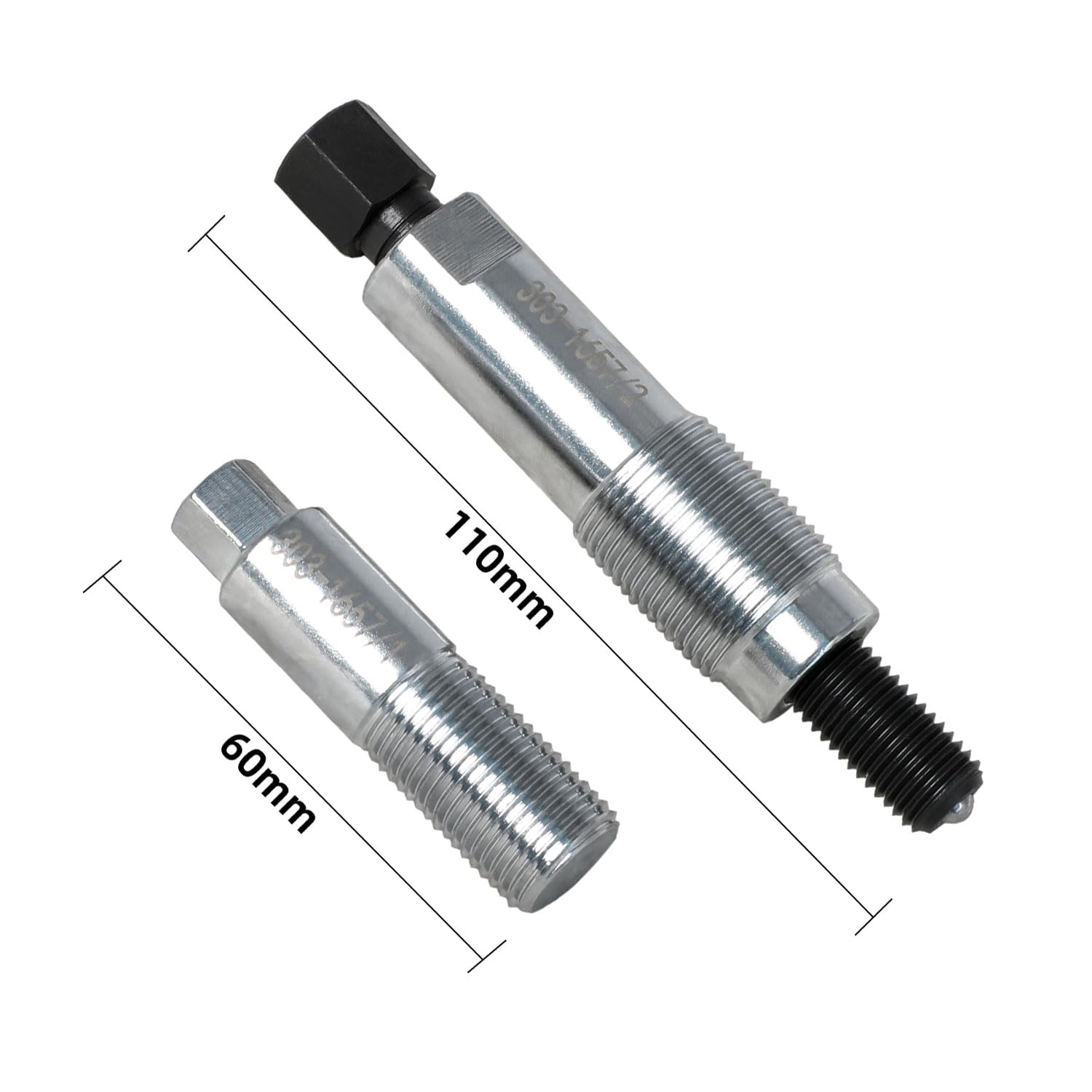 Blearen Crankshaft Pulley Removal Tool Crankshaft Vibration Damper Pulley Remover Compatible with Ford Ranger Transit 2.0L EcoBlue Engine Replace 303-1657