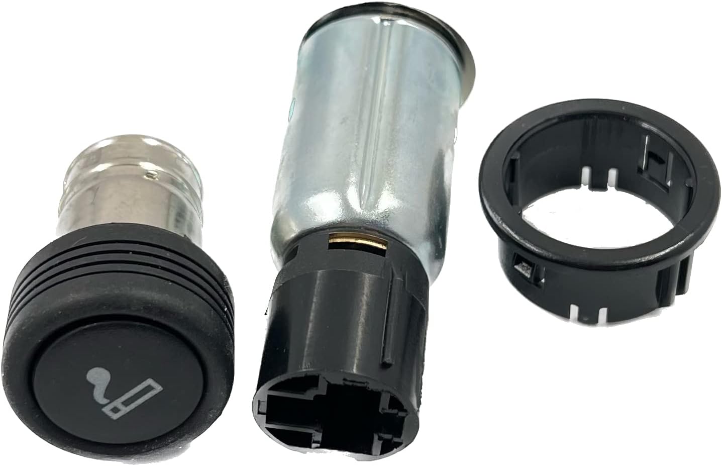 Blearen Car Power Outlet Socket Cigarette Lighter Socket Power Plug Cigarette Lighter Power Outlet Socket XC3Z-15055-AA 98AG-15052-AB Compatible with Focus 2005-2010