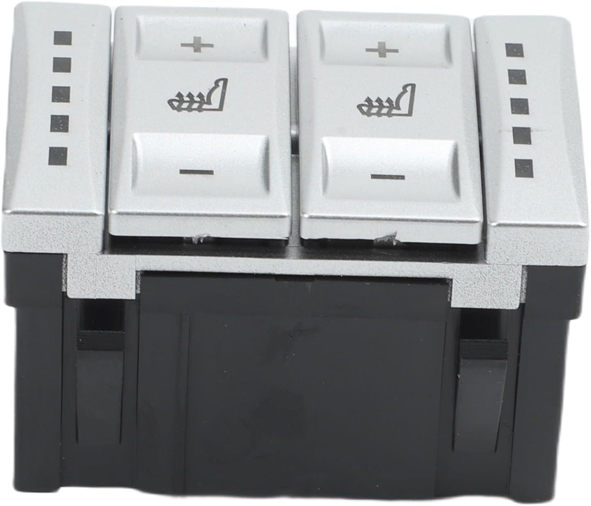 Blearen Heated for Seat Button Switch BS7T19K314AB for 4 S-for MAX 2006-2015 Silver for Replacement Part