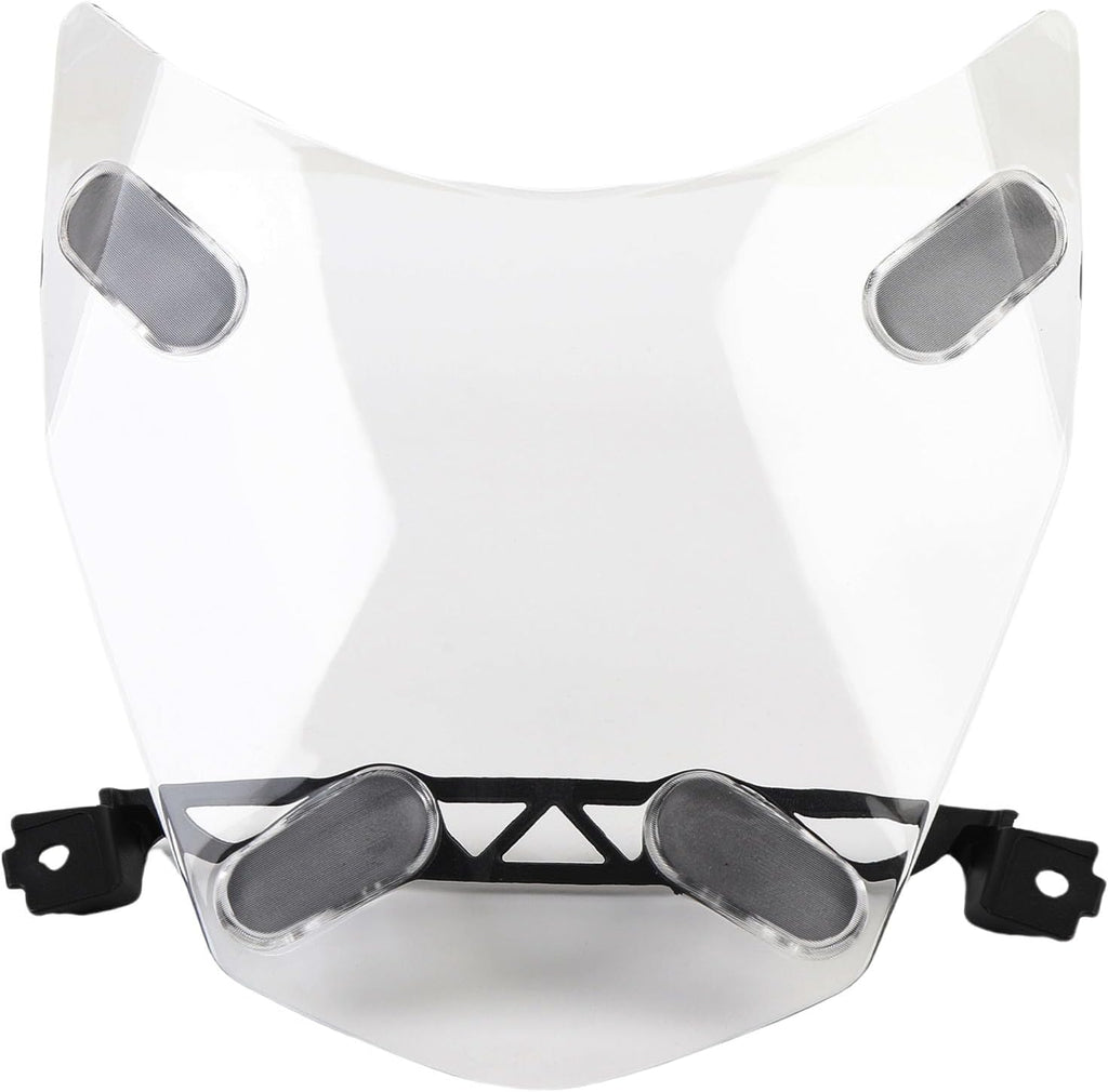 Blearen Motorcycle Headlight Protector Enhanced Safety Headlamp Guard Cover for 2023+ Adventure 2024+ (Transparent)