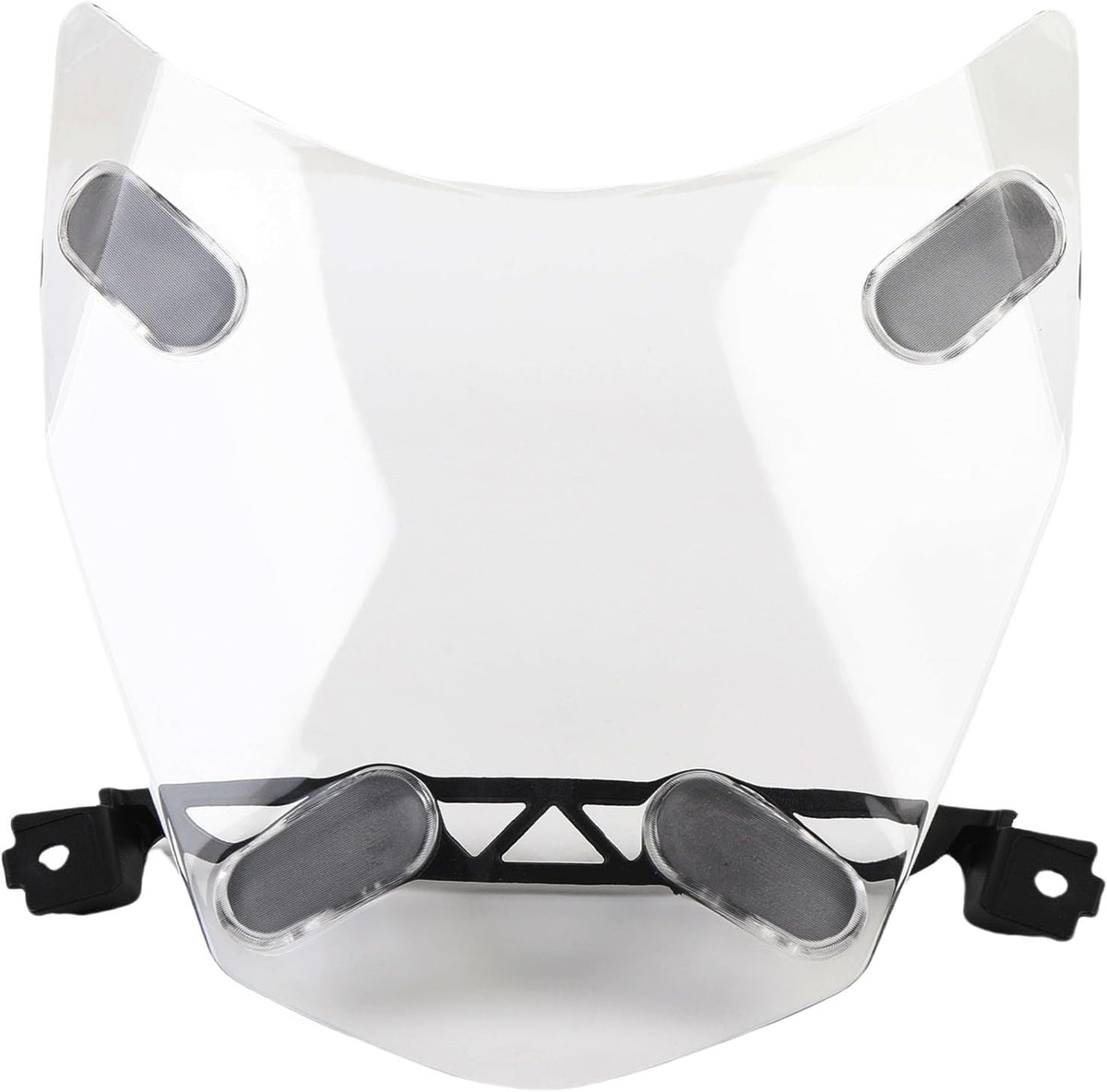 Blearen Motorcycle Headlight Protector Enhanced Safety Headlamp Guard Cover for 2023+ Adventure 2024+ (Transparent)