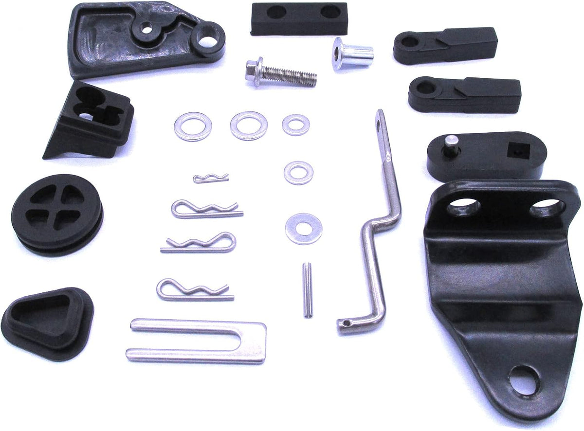 BLEAREN  Boat Engine 65W-48501-00 Remote Control Attachment Kit for Yamaha 25HP