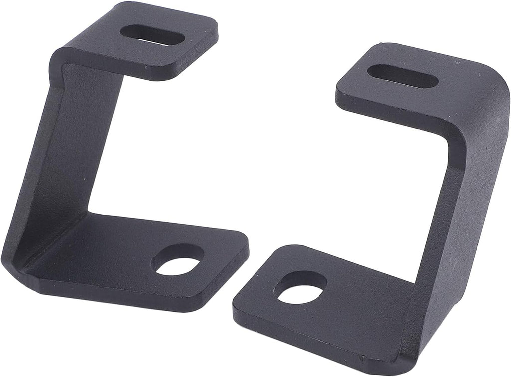 Blearen 1 Pair Front A Pillar Hood Light Mount Bracket Water Enhanced Brightness Hood Hinge LED Work Cube Light Mount Bracket Offers and Its Dust CNC Crafted Sturdy