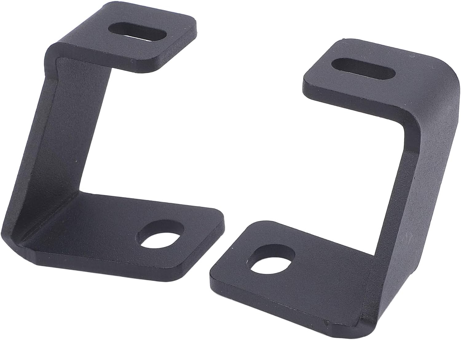 Blearen 1 Pair Front A Pillar Hood Light Mount Bracket Water Enhanced Brightness Hood Hinge LED Work Cube Light Mount Bracket Offers and Its Dust CNC Crafted Sturdy