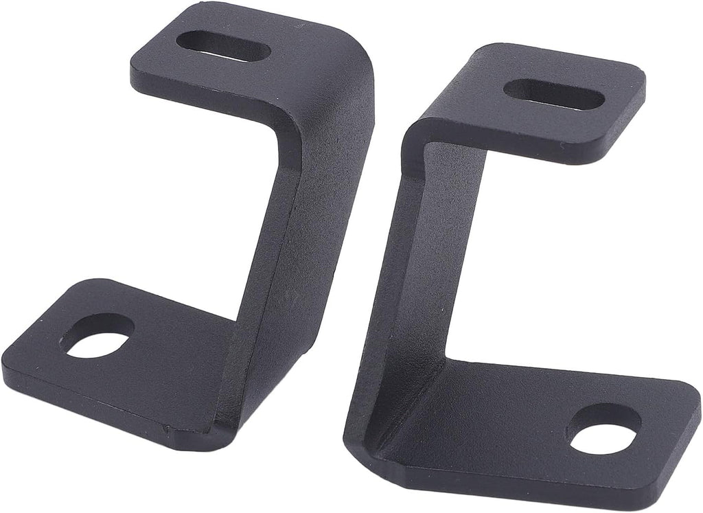 Blearen 1 Pair Front A Pillar Hood Light Mount Bracket Water Enhanced Brightness Hood Hinge LED Work Cube Light Mount Bracket Offers and Its Dust CNC Crafted Sturdy